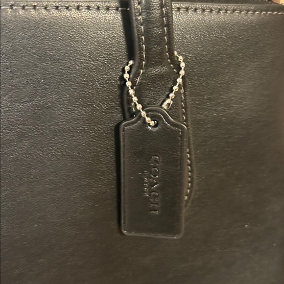 NWOT - Coach Black/silver Nina Tote for casual, business or travel. - Picture 8 of 10